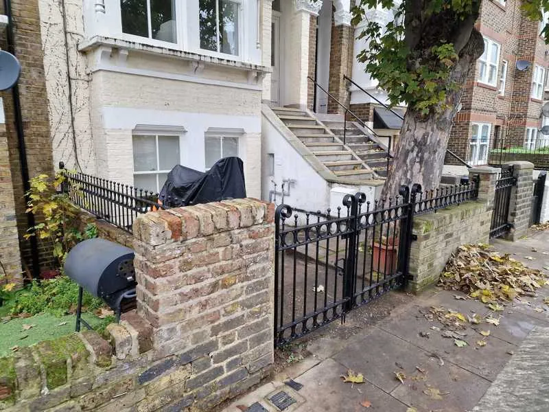 Front-of-house metal railings and gates in London